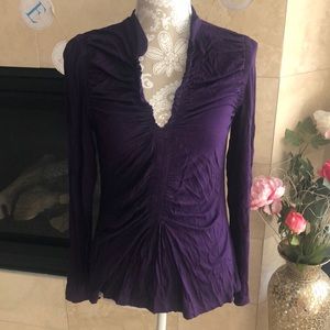 PurpleLong sleeve top